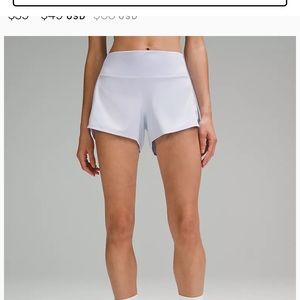 Lululemon Speed Up Mid-Rise Lined Short 4"